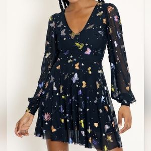 Blackmilk Blathers' Nightmare Sheer Romance Dress - Limited